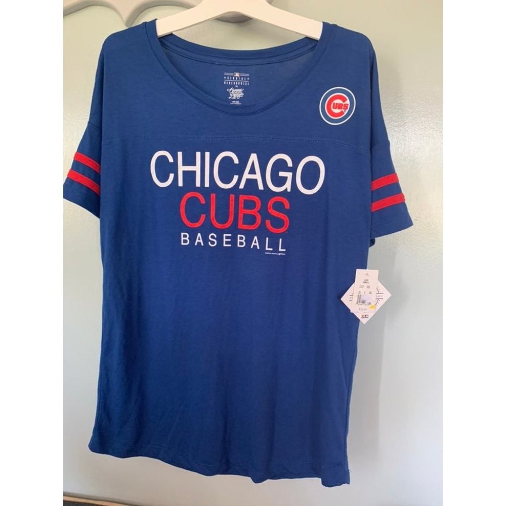 MLB Chicago Cubs T-Shirt Baseball women or juniors COMFY SMALL